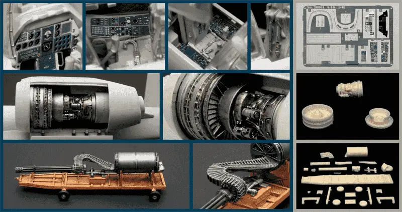 SET DE DETALLE PARA A-10A THUNDERBOLT (2