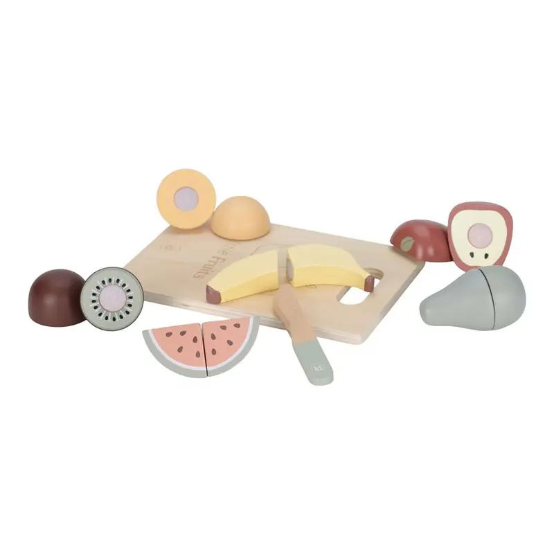 Set de Frutas para Cortar de Madera - Little Dutch