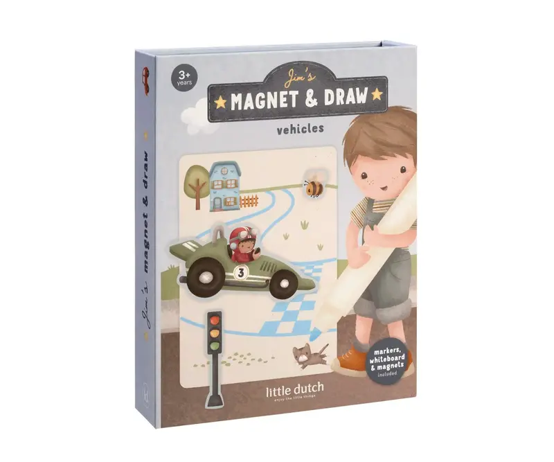 Set de juego magnético vehiculos