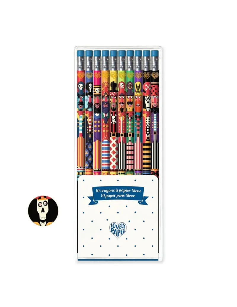 Set de Lápices Steve - Lovely Paper - Djeco