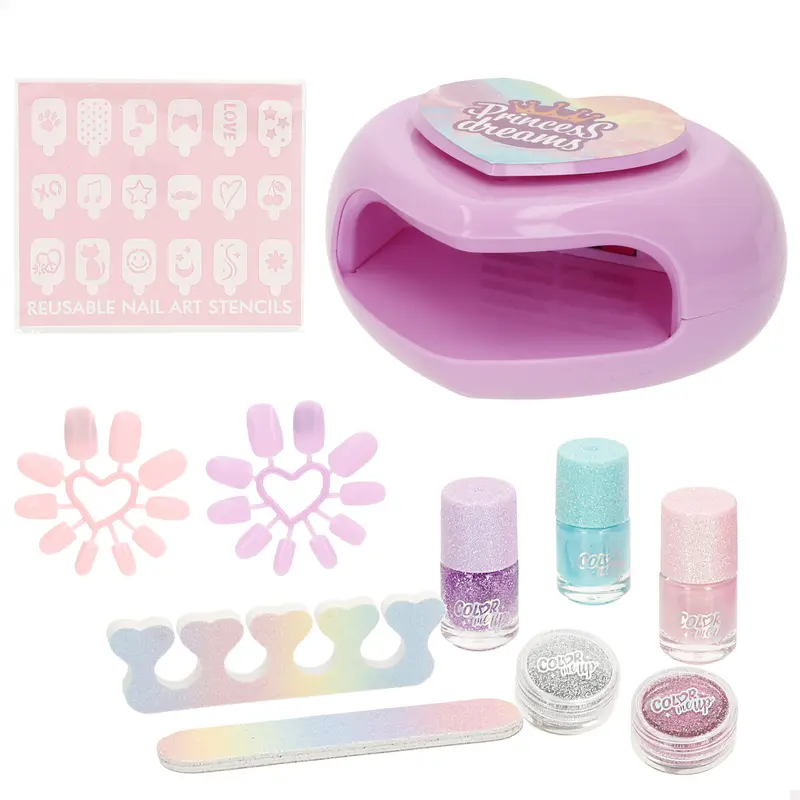 Set de maquillaje Princess Dreams infantil con accesorios COLORBABY