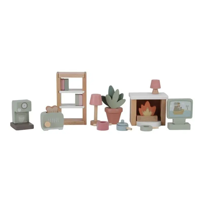 Set de muebles para casa muñecas de Little Dutch