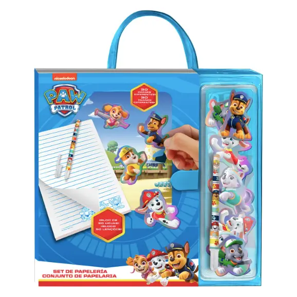 Set de Papelería Patrulla Canina con Imanes – Kit de Escritura Paw Patrol para Niños