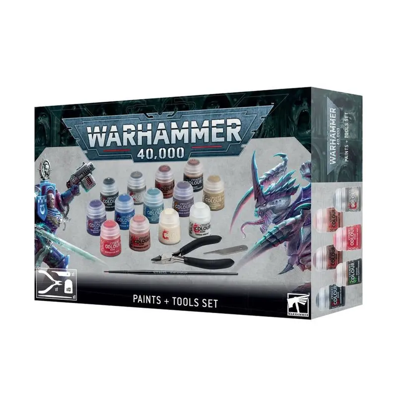 Set de Pinturas y Herramientas Citadel Warhammer 40K