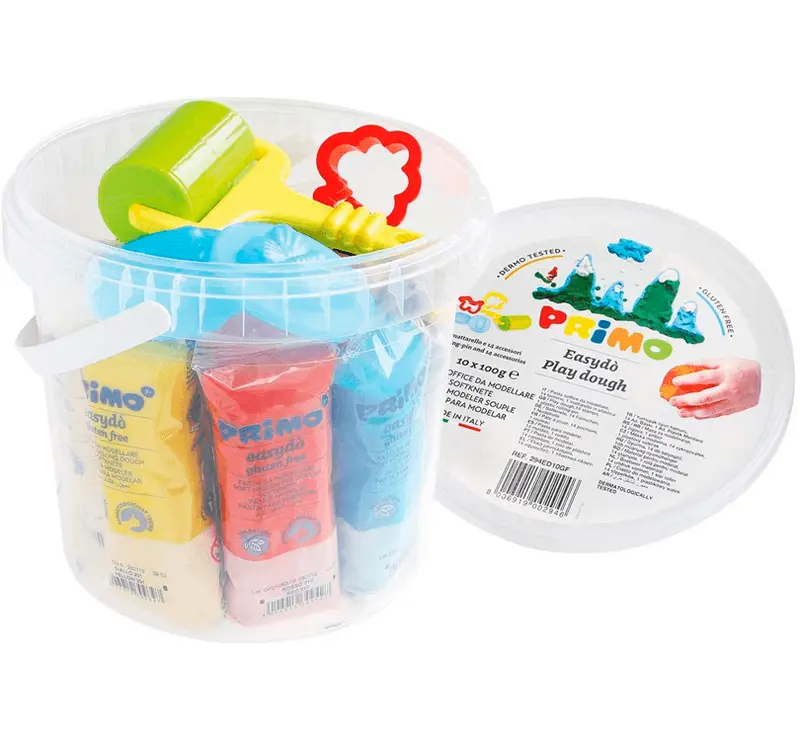 Set de Plastilina 10 colores y accesorios
