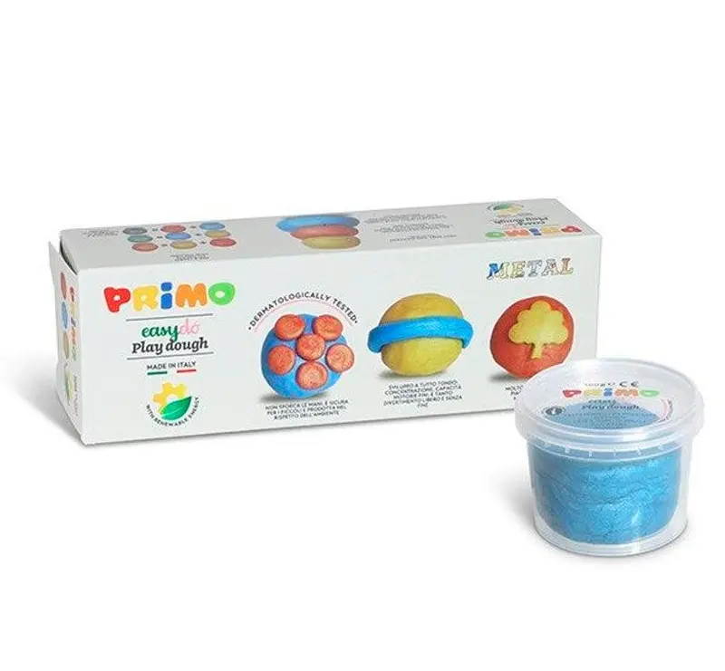 Set de Plastilina 3 colores METAL