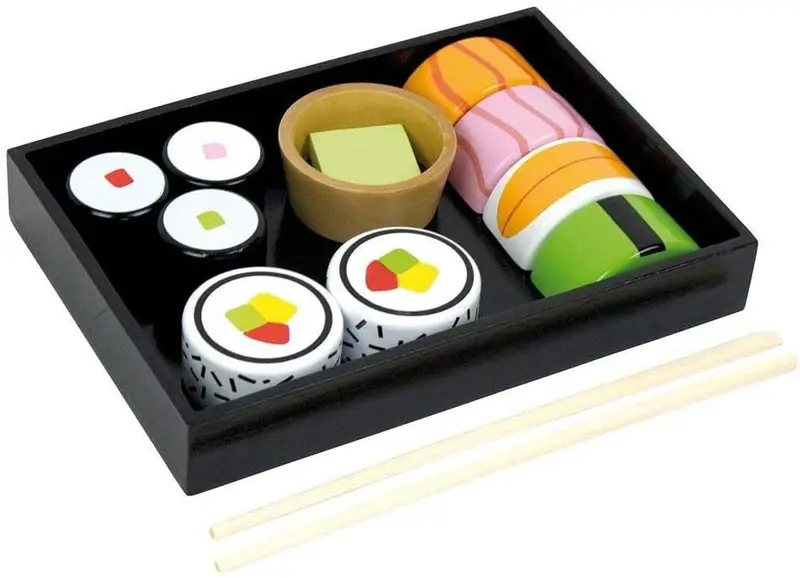 Set de Sushi de Madera - Jabadabado
