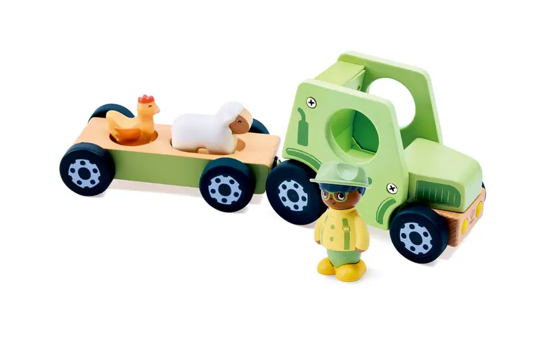 Set de Tractor Hapeland - Hape