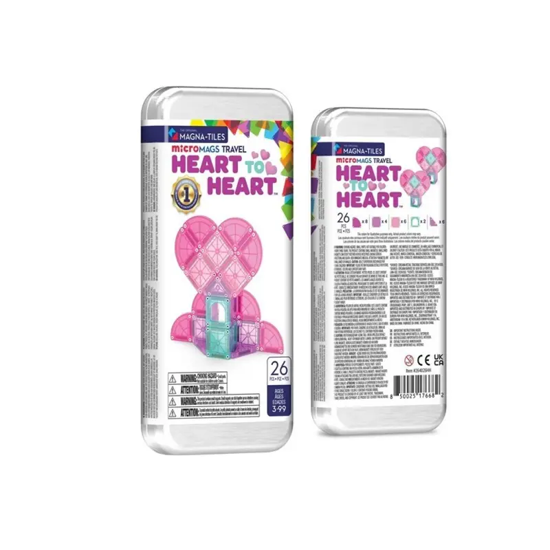Set de Viaje microMAGS -  Edición Corazones