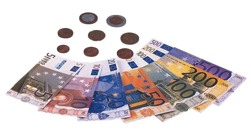 Set euro juguete