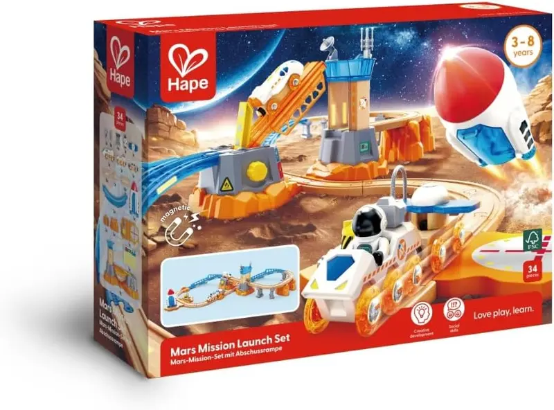 Set Ferroviario Mision a Marte - Hape