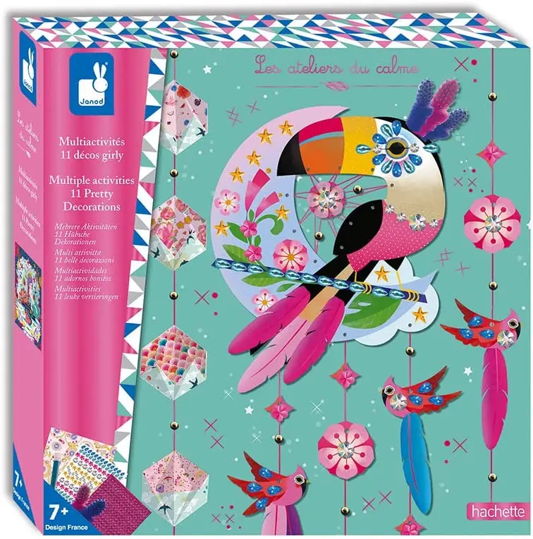Set multiactividades 11 adornos bonitos - janod j07888