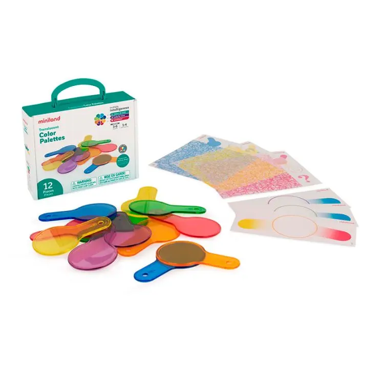 Set Paleta de Colores Transparente - Miniland