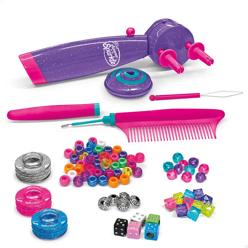 Shimmer 'n Sparkle Set de peluquería infantil 3 en 1