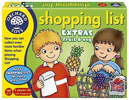 Shopping List – Juego de Lista de la Compra en Inglés | Orchard Toys