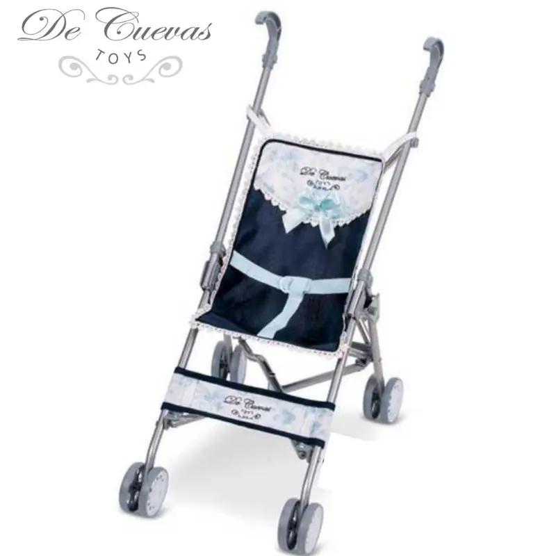 Silla de paseo muñecas azul marino De Cuevas Classic Romantic