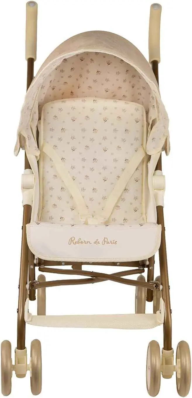 Silla de Paseo Reborn de París Plegable para Muñecas | Muñecas Arias 40947 34x61x73 cm