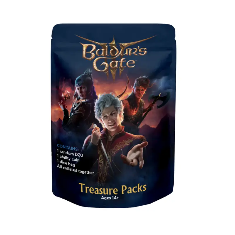 Sirius Dice - Baldur's Gate Treasure Packs