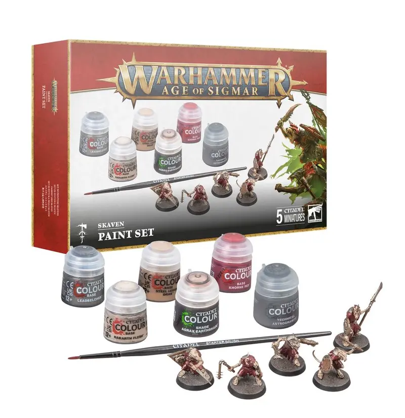 Skaven Paint Set – Inicio Warhammer Age of Sigmar