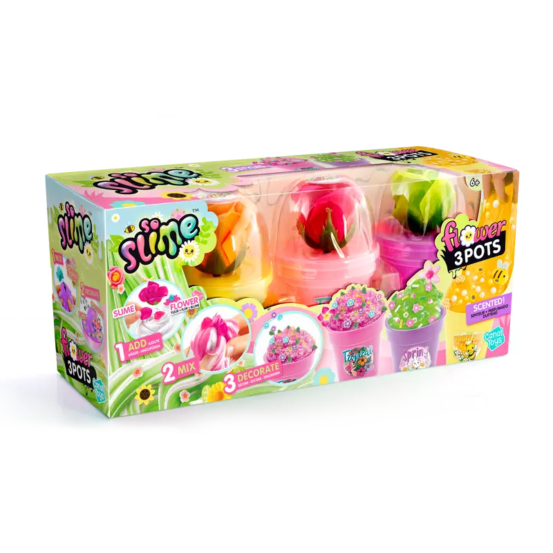 Slime Flowers 3 Pots - Slime Flowers - SSC418