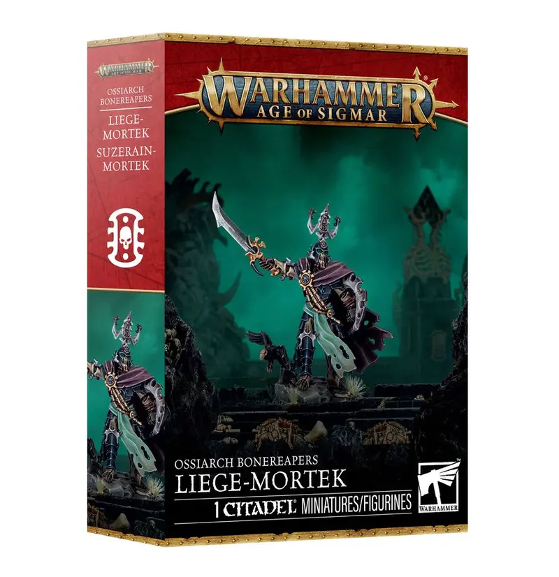 Soberano Mortek Líder Osiarcas Cosechahuesos | Warhammer Age of Sigmar
