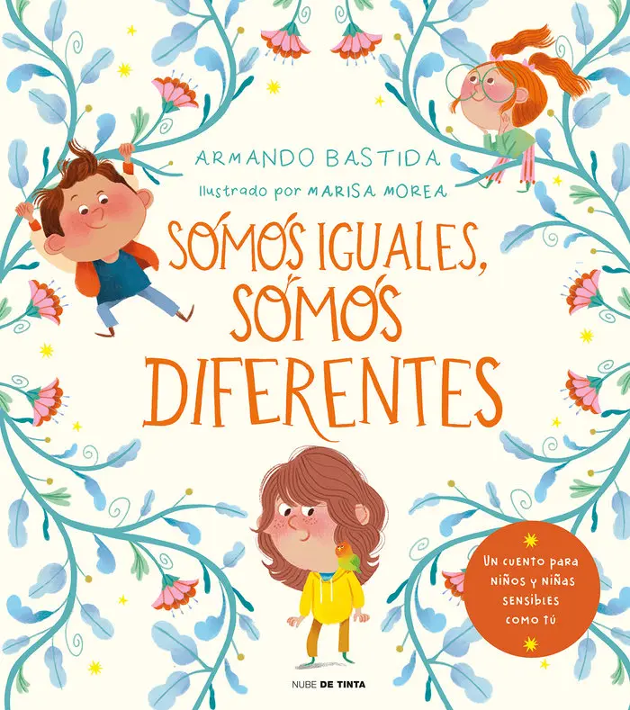 Somos iguales, somos diferentes - Nube de tinta