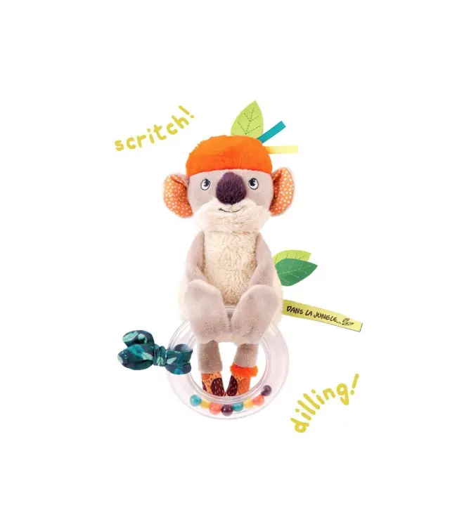 Sonajero anilla bolas koala Koco Jungla