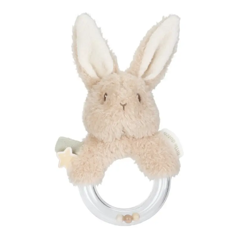 Sonajero anillo conejito newborn