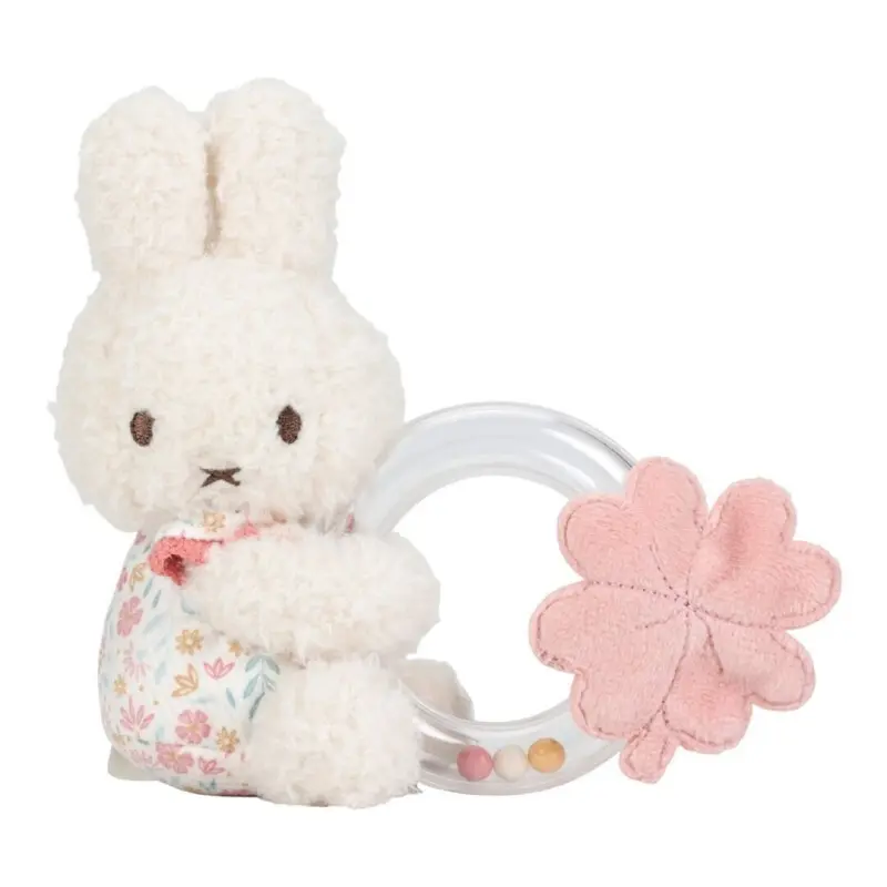Sonajero Anillo Miffy Lucky Blossom - Little Dutch