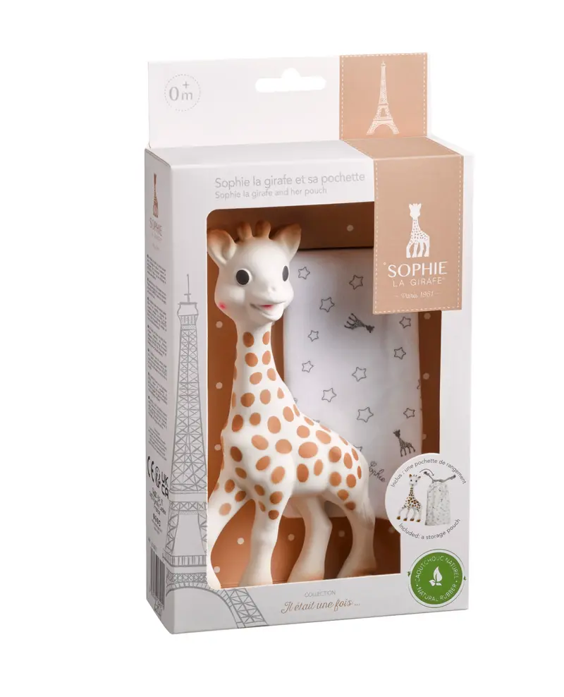 Sophie la Girafe con Bolsa de Tela 616401 - Vulli 40810976