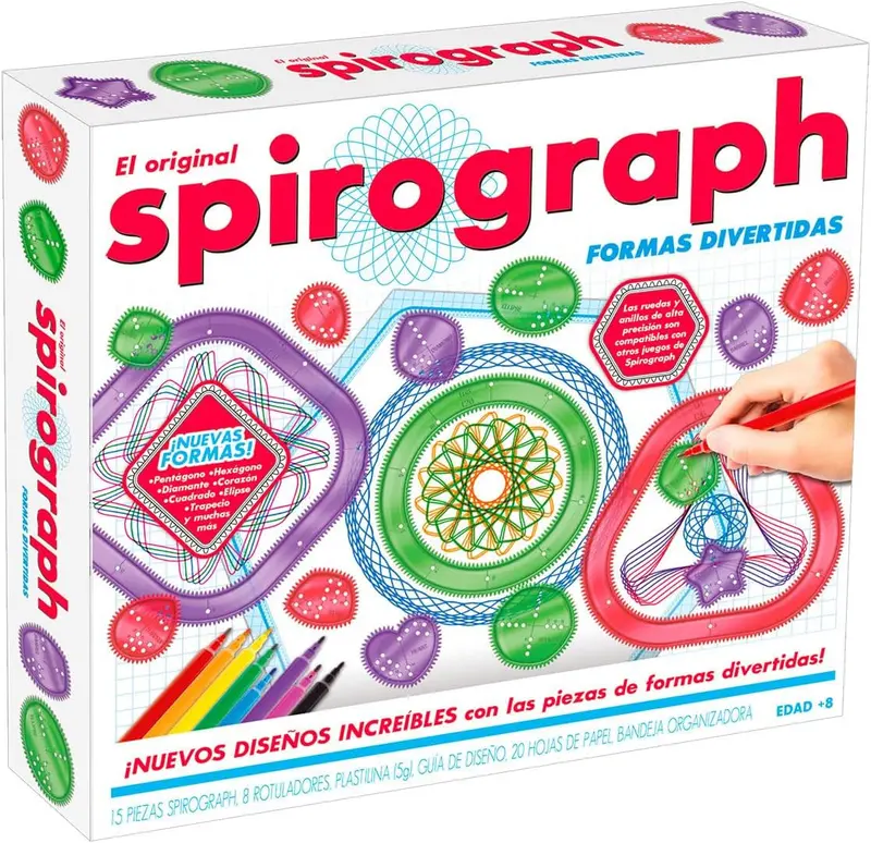 Spirograph Formas Divertidas Ludilo WO803851 | Manualidades 8 años