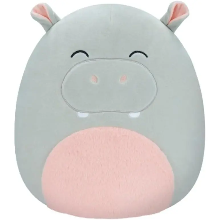 Squishmallows Hipopótamo Gris 30 cm - Harrison