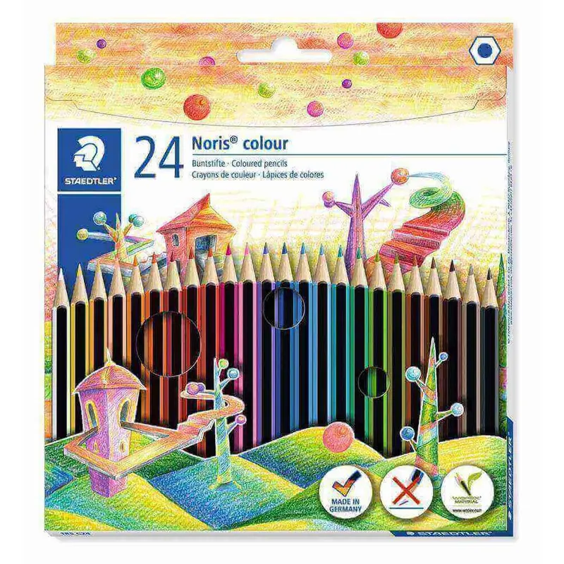 Staedtler - 24 lápices noris de colores - staedtler
