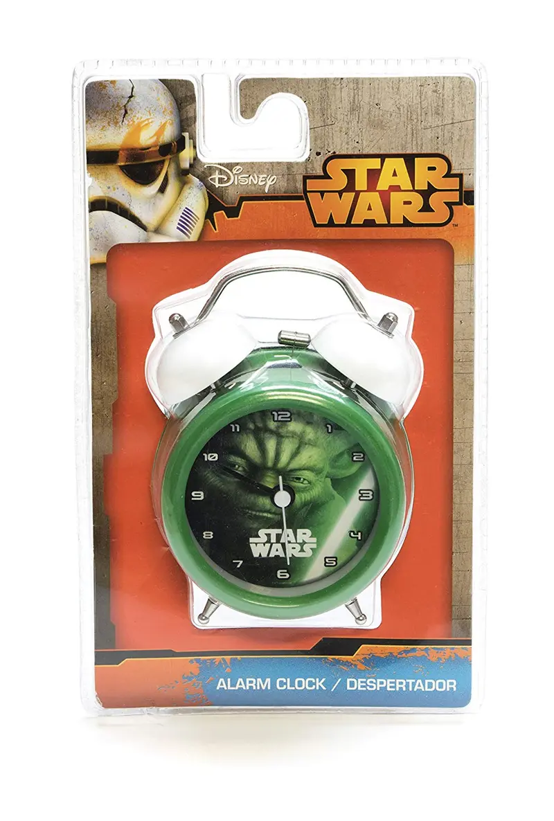 Star Wars Disney Despertador Campanas - Kids Euroswan 14069