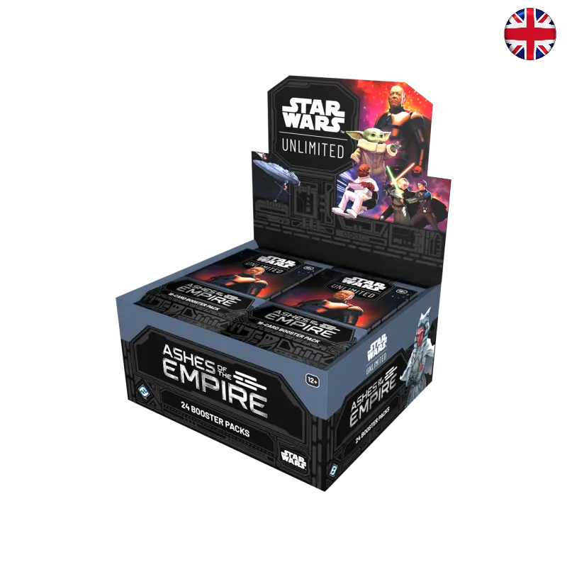 Star Wars Unlimited - Cenizas del Imperio - Caja de sobres (Inglés)