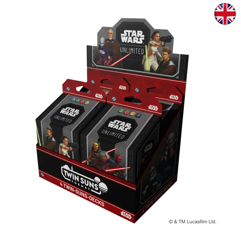 Star Wars Unlimited - Mazos de Twin Suns 2026 (Inglés)