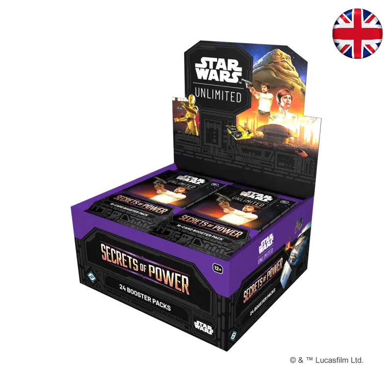 Star Wars Unlimited - Secretos del Poder - Caja de sobres (Inglés)