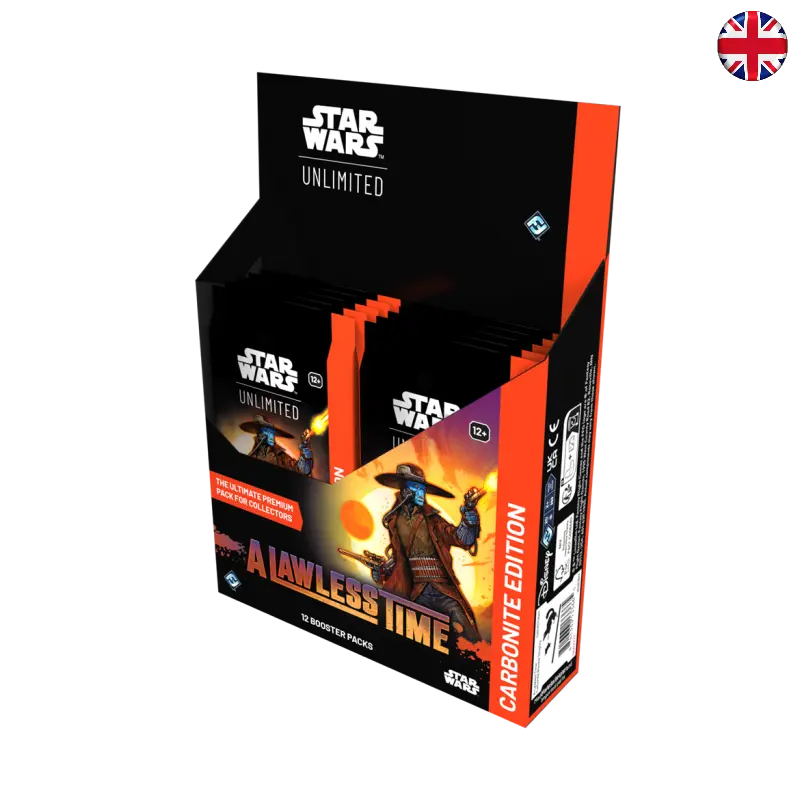 Star Wars Unlimited - Una Época Sin Ley - Caja de sobres Carbonite (Inglés)