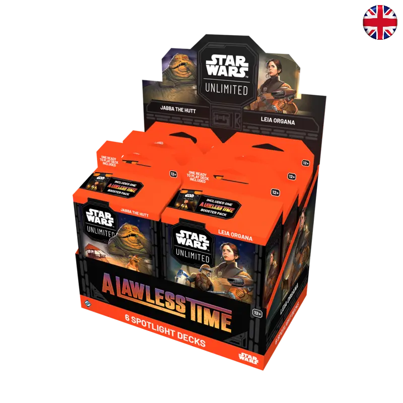 Star Wars Unlimited - Una Época Sin Ley - Mazos de inicio (Inglés)