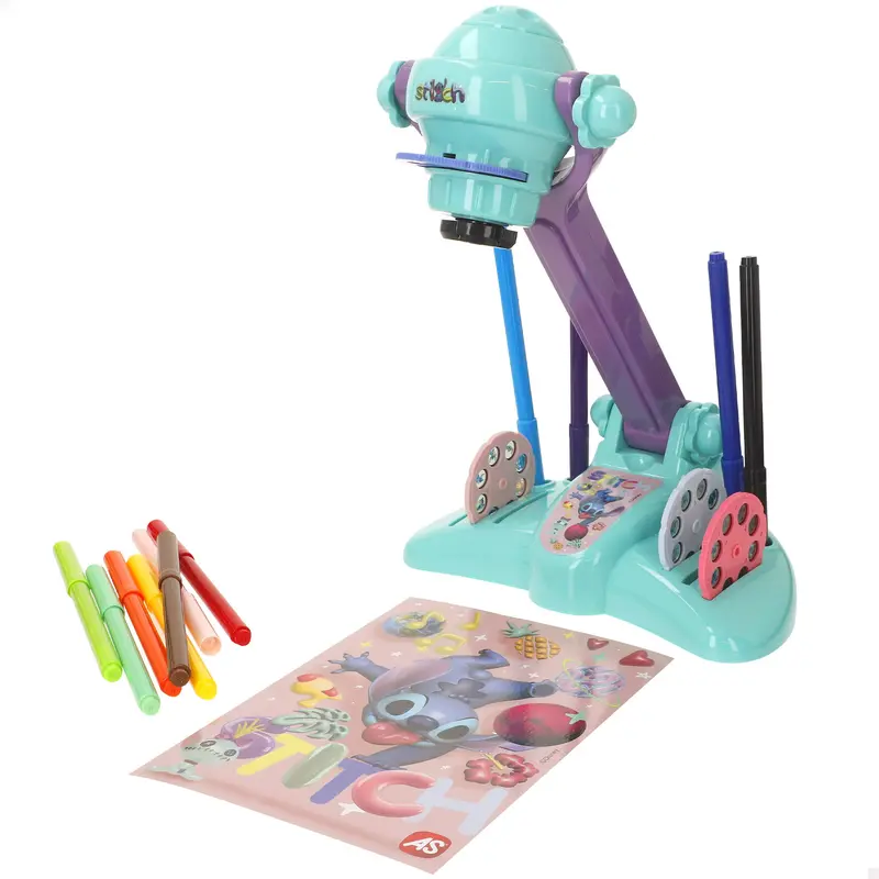 Stitch Proyector de dibujo + 4 años
