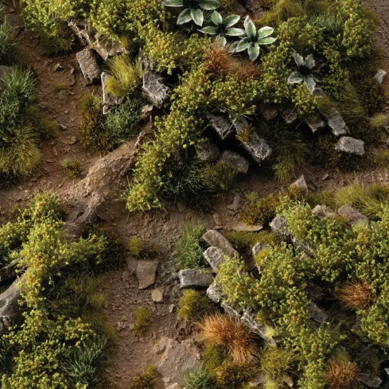 Strong Green Shrubs