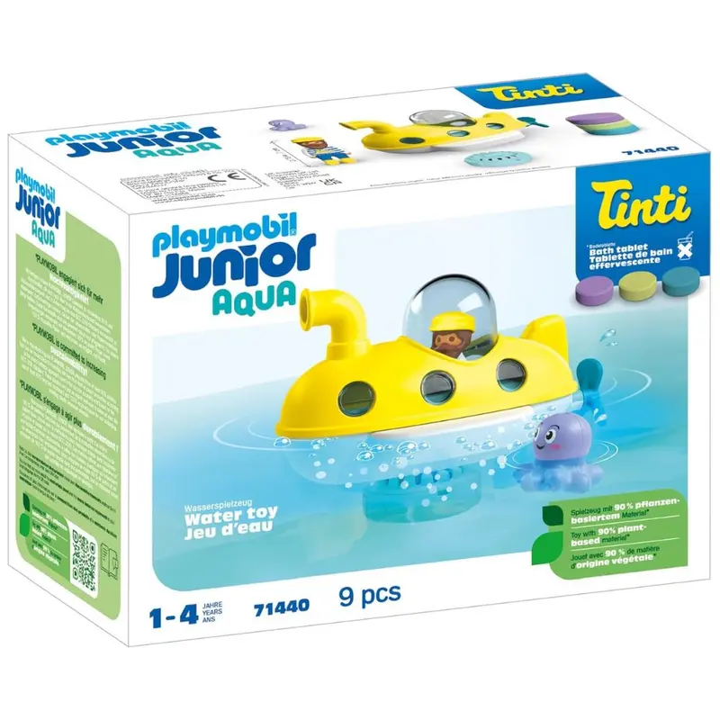 Submarino Tinti Playmobil Junior Aqua (71440)