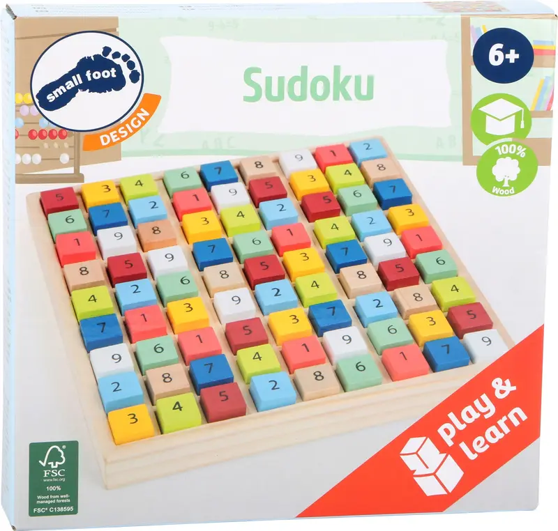 Sudoku colorido educate - small foot