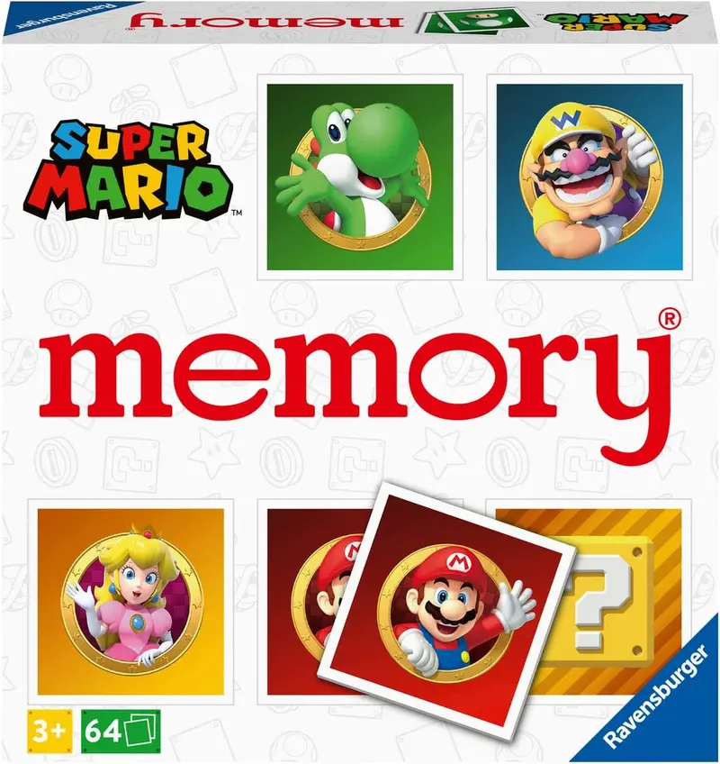 Super mario memory (20295) - ravensburger