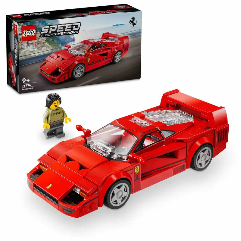 Supercoche Ferrari F40 Rojo - Lego Speed 76934