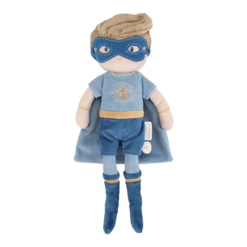 Superhéroe Jim Muñeco blandito 35 cm - Little Dutch
