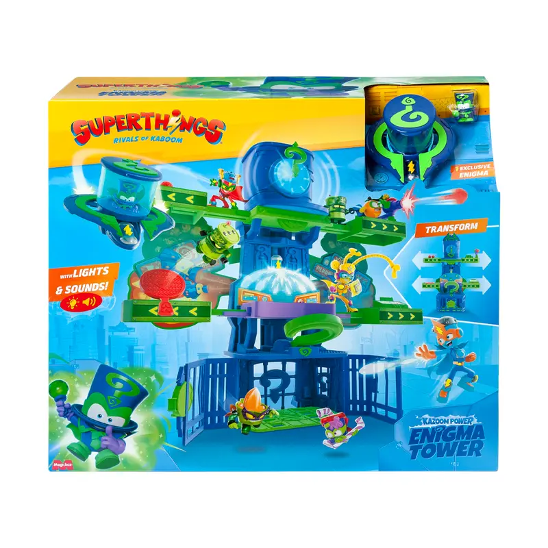 Superthings Rivals of Kaboom Enigma Tower Kazoom Power - Magicbox PSTSP112IN15