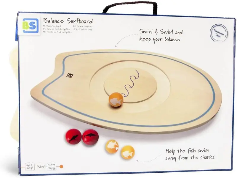 Tabla de equilibrio para niños +3 años, innovador en madera - BS GA418