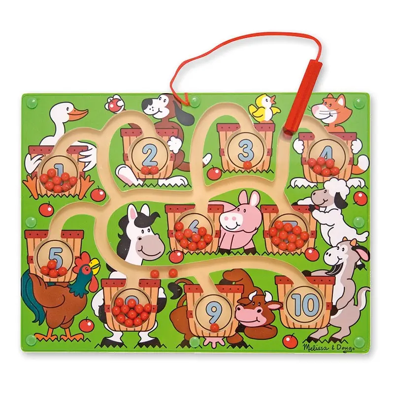 Tablero Laberinto Magnético Números Melissa & Doug 12280 | +3 Años