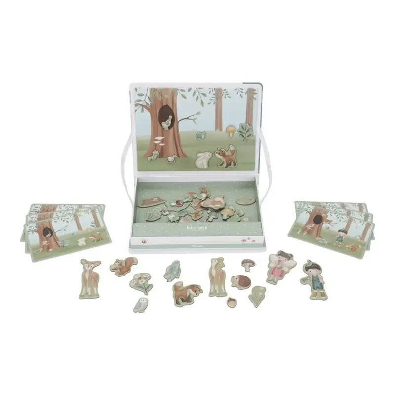 Tablero magnético Forest Friends de Little Dutch